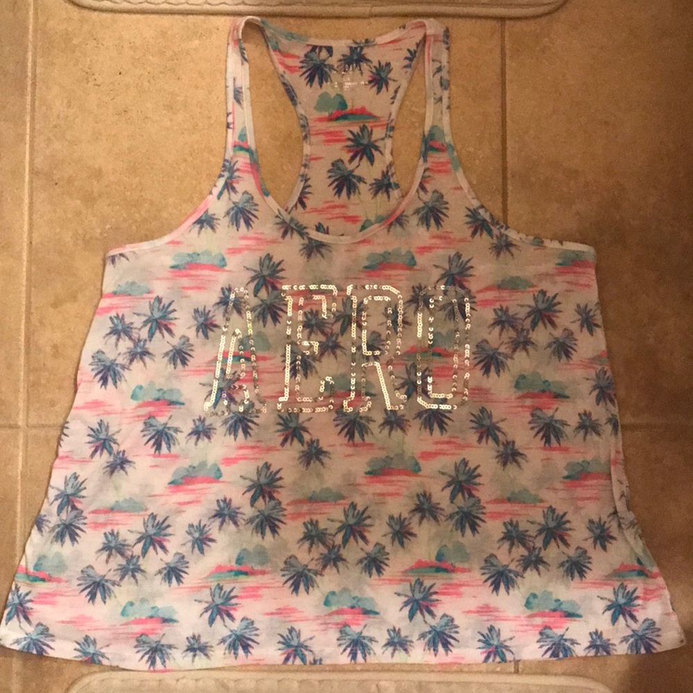 Aeropostale sequin tank top